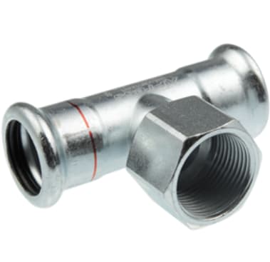 AIPS XPress Staalverzinkt T-stuk binnendraad FFF 22xRp3/4x22(C1418) - (pr/st) 6206706