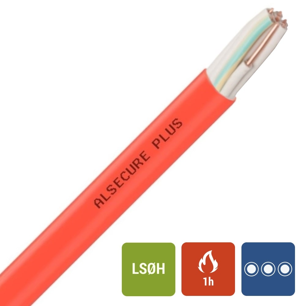 ALSECURE PLUS Pyrosigna Alsecure+ NBN C 30-004 F2 FR2 SD/SA/ST RF1h oranje 500V 7G1