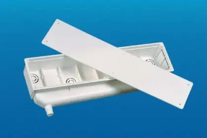 Alixo LIN pre-installatiebox - verticale afloop - omkeerbaar - 427 x 113 x 65 mm ALX-3120-000