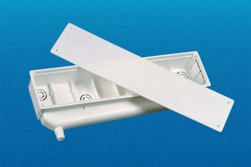 Alixo LIN pre-installatiebox - verticale afloop - omkeerbaar - 427 x 113 x 65 mm ALX-3120-000