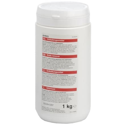 ANIMO KOFFIEZETSYSTEMEN Ontkalkingsmiddel - bus van 1kg 9000009