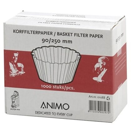 ANIMO KOFFIEZETSYSTEMEN Korffilterpapier 90/250mm