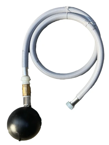 Rain regenwateraanzuigset (bestaat uit aanzuigslang 4/4 x 2000 mm - vlottende bol met inox filter - met terugslagklep) APSE02502RVSK-STG