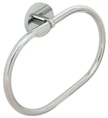 Nino handdoekring - chroom AQ4P360