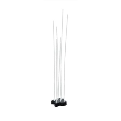 ARTEMIDE DECORATIF Reeds Single tuinpaaltje 7xLED 10W 3000K IP67 antraciet grijs T087400