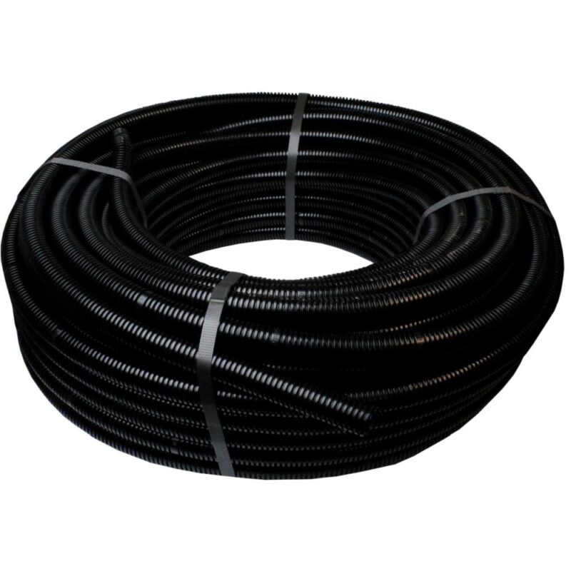 ATTEMA Electroflex zwart 25mm flexibele buis - rol 50 m AT2830