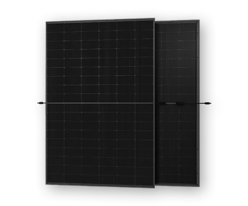 Austa MHDB glas/glas PV zonnepaneel Mono - Full Black - 30 mm - 430 Wp - 1500V - aansluiting MC4 AU430-27V-MHDB