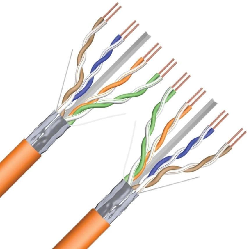 Aginode Belgium F1/UTP CAT6A 2x4P LSOH Dca-s2