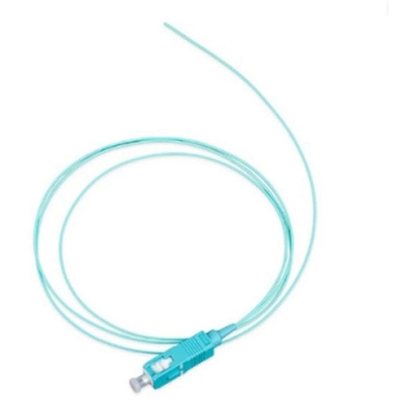 Aginode Belgium LANmark-OF Pigtail SC OM3 Maxistrip LSZH 50/125 1m Aqua N121.5MCA