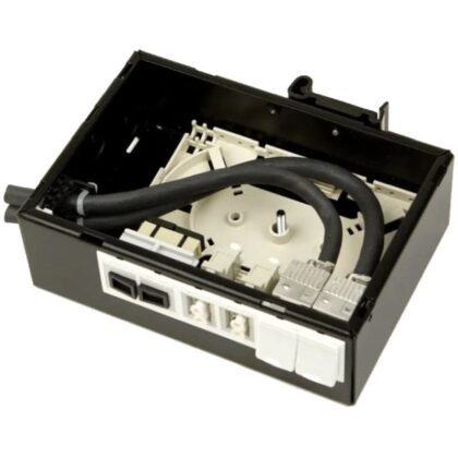 Aginode Belgium LANmark Industry Modular iConnect Box DIN Rail Mount 6 Snap-In Black. N42I.101