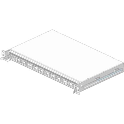 Aginode Belgium LANmark-OF  Patch Panel Snap-In Sliding White N439.4SNW