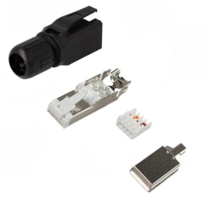 Aginode Belgium LANmark-6A Field Terminable Plug Category 6A Screened N490.001