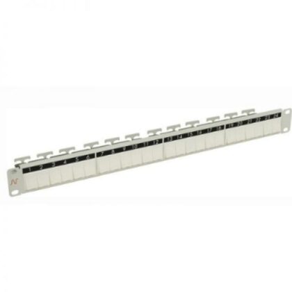 Aginode Belgium LANmark Patch Panel 24 Snap-In White N521.661