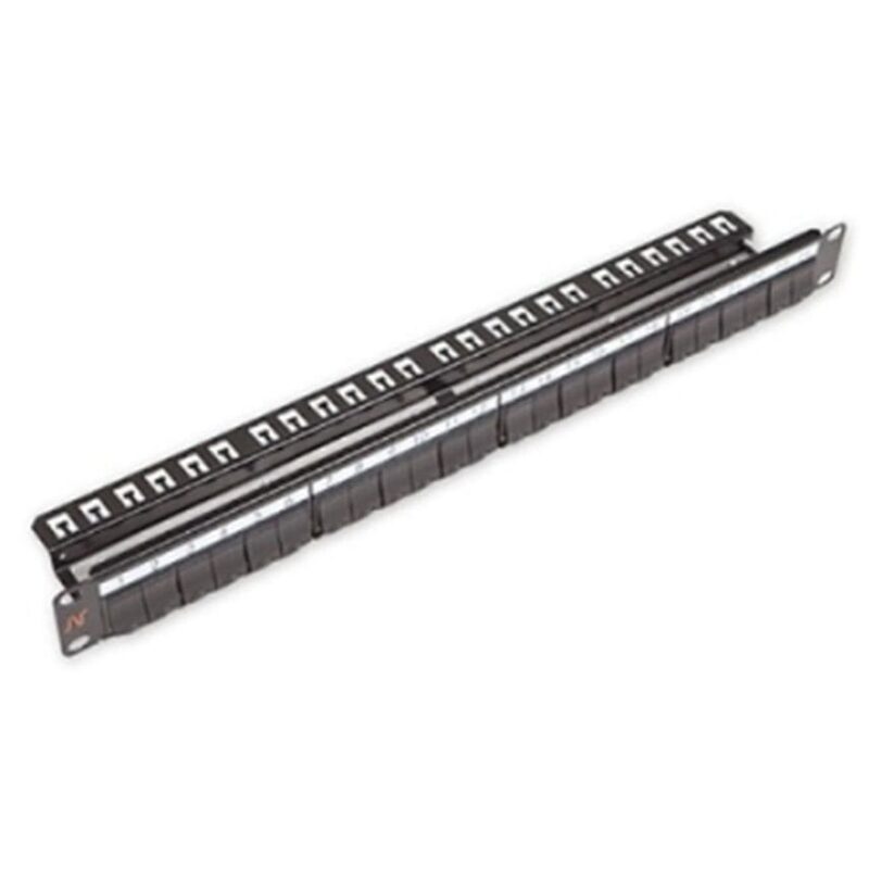 Aginode Belgium LANmark Patch Panel 24 Snap-In Black N521.664BK