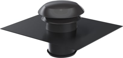 Aldes Dakkap grijs voor ventilatie + loodslab (Ø125mm - 150mm) max 200 debiet 11022036