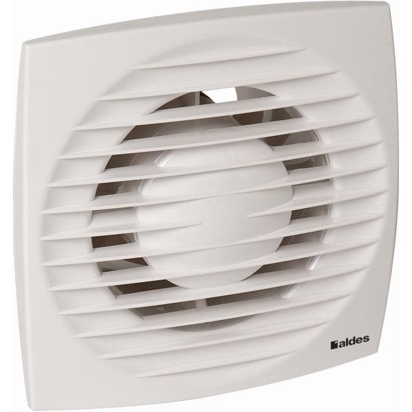 Aldes DESIGN-ventilator voor gerichte extractie met Ø 100 mm H met in/uit schakeling 11022302