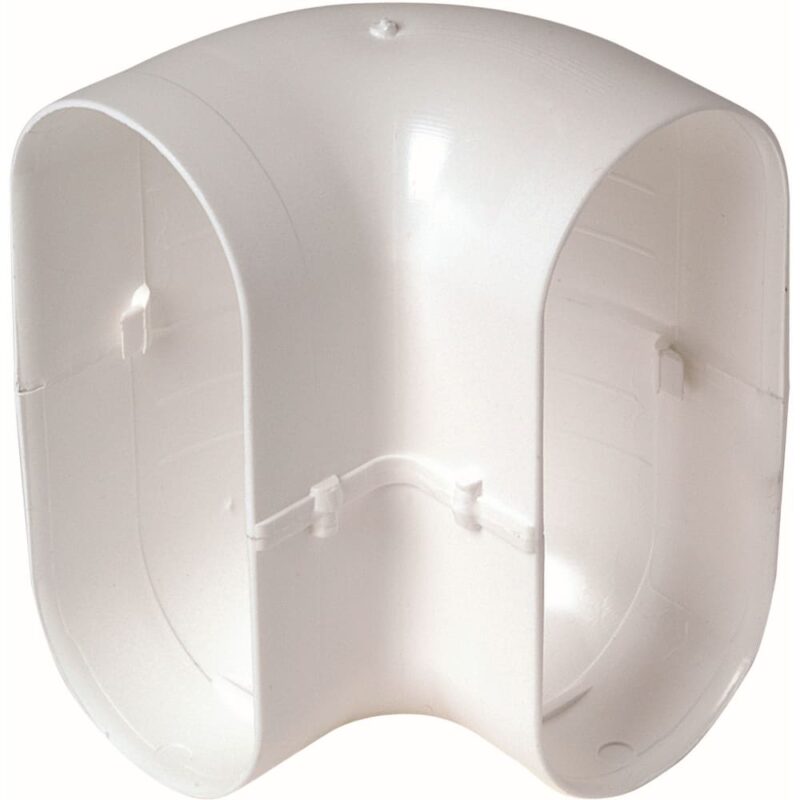 Aldes Verticale bocht 40x100 - 90° - eq. Ø80mm - in kunststof 11023976