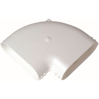 Aldes Horizontale bocht 40x100 - 90° - eq. Ø80mm - in kunststof 11023977