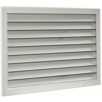 Aldes Versterkt klein buitenrooster AG 638 - aluminium - 600x600 11052015