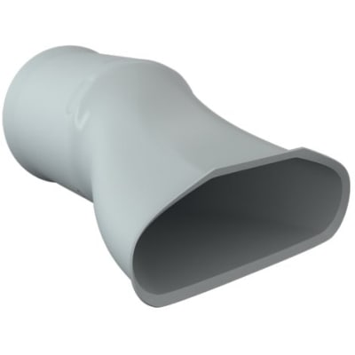 Aldes Optiflex - Koppeling - recht - gemengd (ovaal/rond) - Ø90mm 11091896
