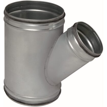 Aldes Virtuo-Fix schuin T-stuk (TO) + rubber - Ø200/125 11098465