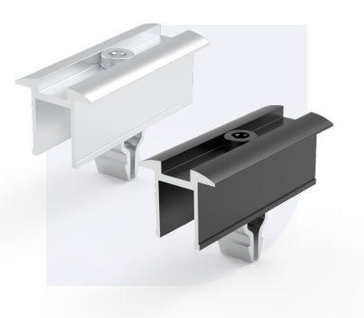 Allimex Middenklem 30-40mm aluminium wit 1AHM32KK003