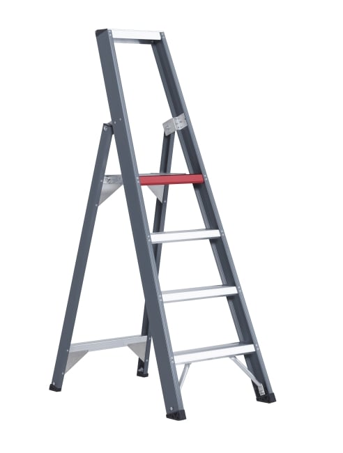 Altrex Falco enkel oploopbare trapladder FEO - 4 treden - werkhoogte 2