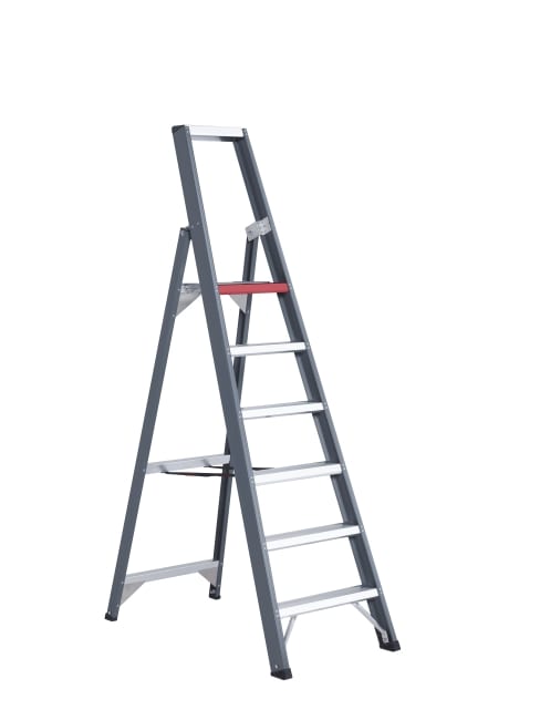 Altrex Falco enkel oploopbare trapladder FEO - 6 treden - werkhoogte 3