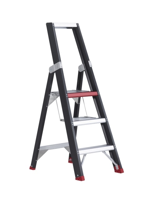 Altrex Taurus enkel oploopbare trapladder TGB - 3 treden - werkhoogte 2