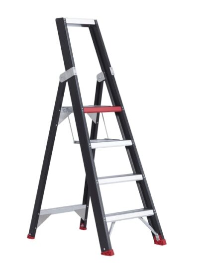 Altrex Taurus enkel oploopbare trapladder TGB - 4 treden - werkhoogte 2