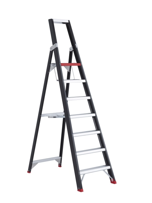 Altrex Taurus enkel oploopbare trapladder TGB - 7 treden - werkhoogte 2