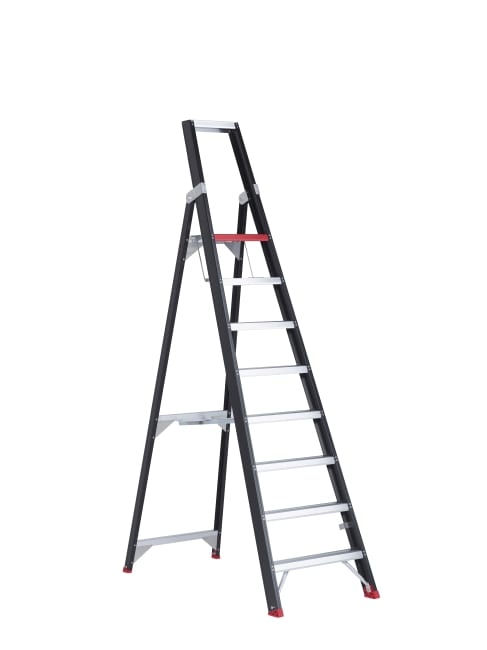 Altrex Taurus enkel oploopbare trapladder TGB - 8 treden - werkhoogte 2