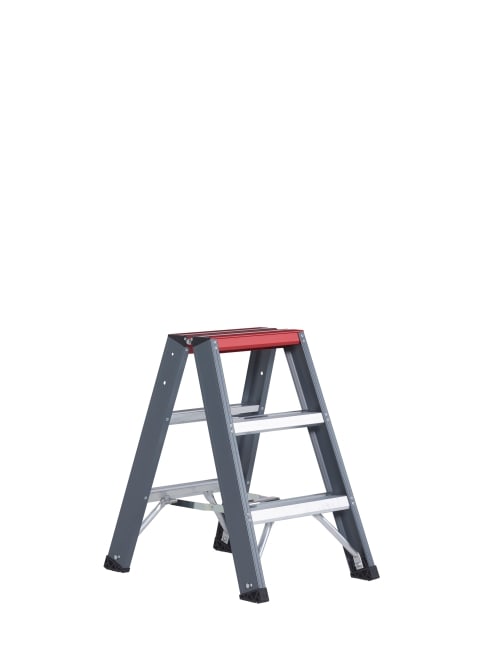 Altrex Falco dubbel oploopbare trapladder FDO - 3 treden - werkhoogte 2