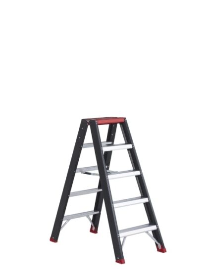 Altrex Taurus dubbel oploopbare trapladder TDO - 5 treden - werkhoogte 2
