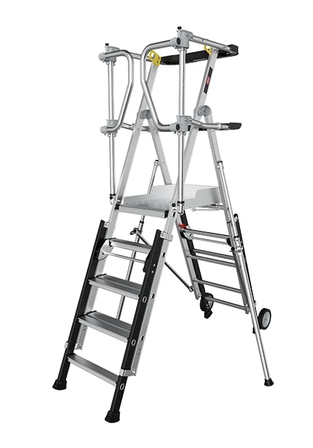 Altrex RolGuard platformtrap 5/7 treden - werkhoogte 3
