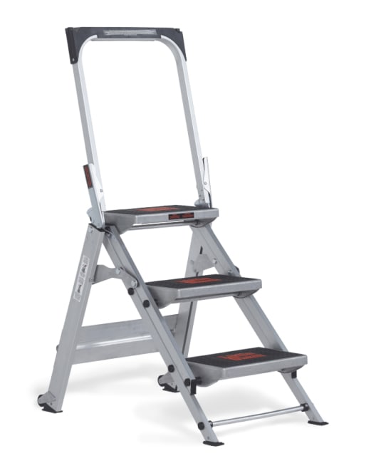 Altrex Safety Step enkel oploopbare trap - 3 treden - werkhoogte 2