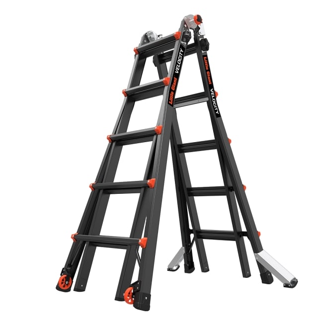 Altrex Velocity Black Pro vouwladder - 4x5 treden - werkhoogte 6