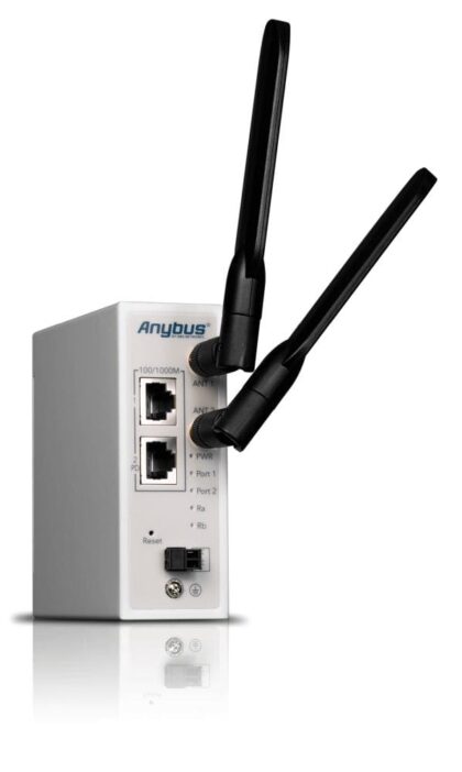 Anybus Wireless access point with support for Wifi6 rated IP30 AWB5143