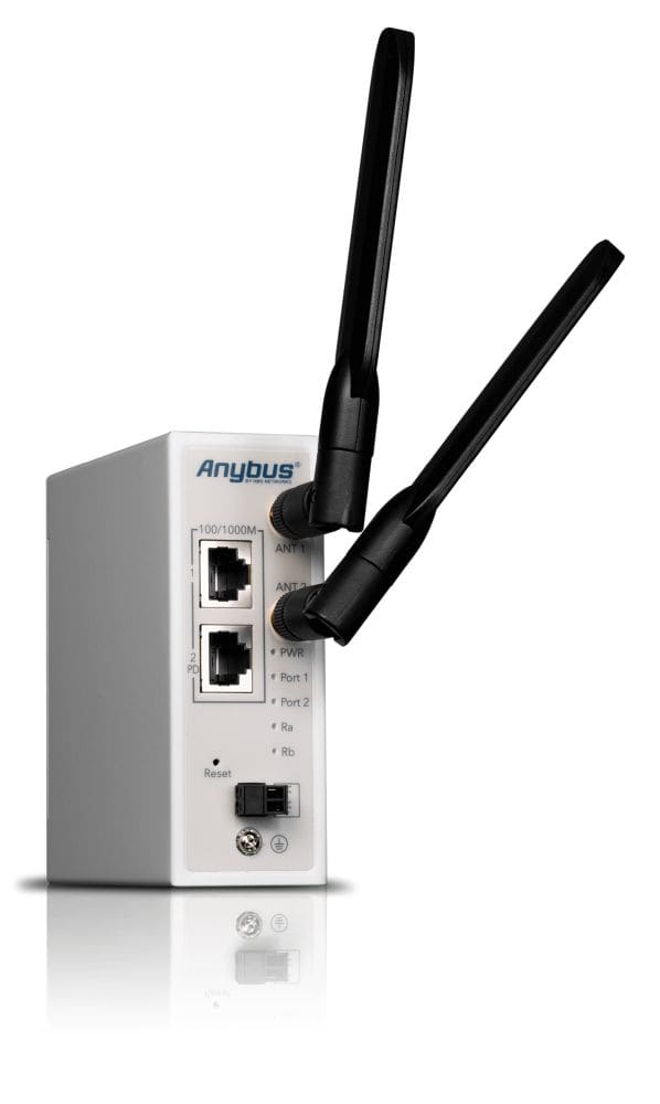 Anybus Wireless access point with support for Wifi6 rated IP30 AWB5143