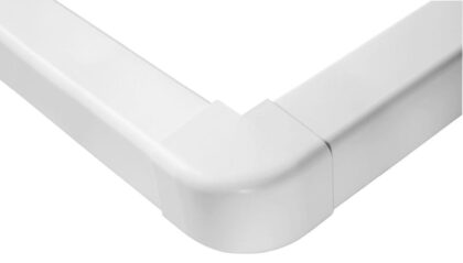 Artiplastic GOULAE-08BP Buitenhoek puur wit 80x60mm 050702-001018