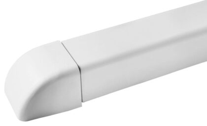 Artiplastic GOULTT-08BP Eindkap puur wit 80x60mm 050702-011018
