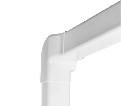 Artiplastic GOULAVG-08BP Linker verticale hoek Zuiver wit 80x60mm 050702-301018
