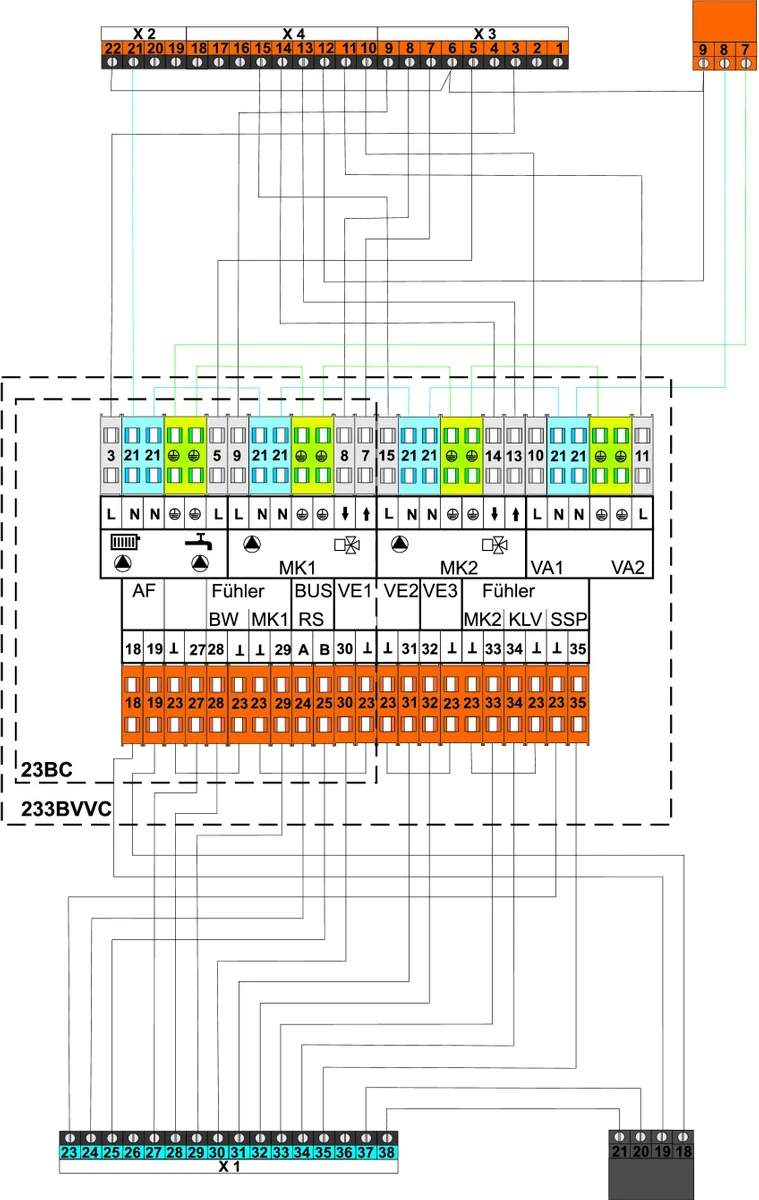 Atag Toebehoren/onderdelen voor ruimtethermostaat/ruimte-klokthermostaat Atag MadQ AA1IQ05U