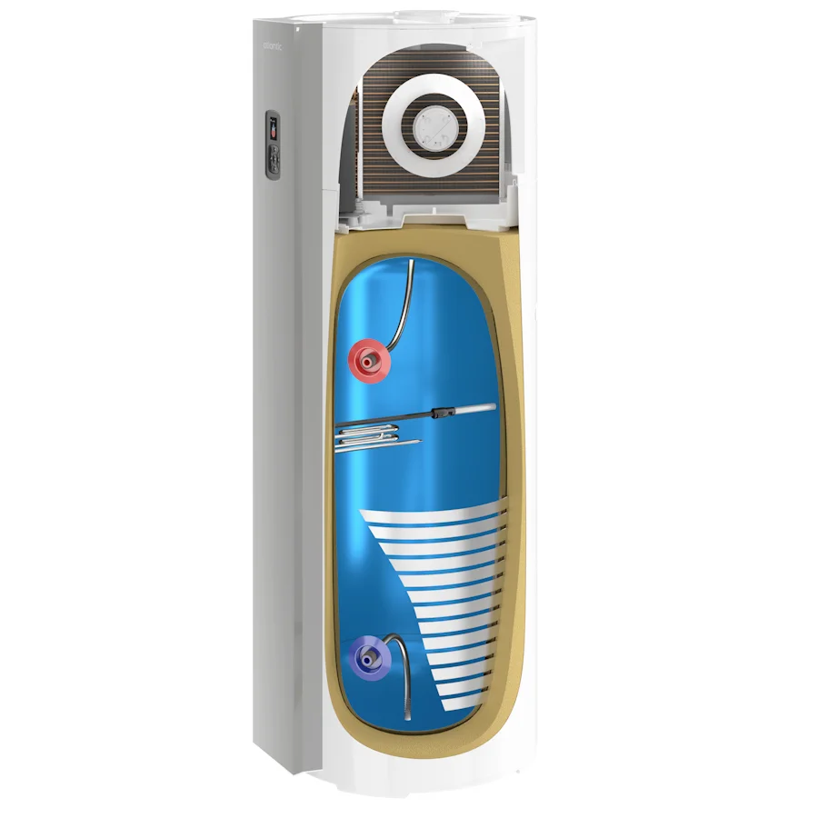 Atlantic Warmtepompboiler Atlantic Explorer 270l XL staal geëmailleerd monobloc A+ 270 886132