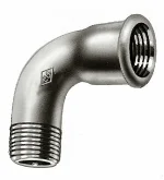 Atusa Draadbocht zwart gietijzer 6/4" MF 90° Atusa fig 1 E0010000082