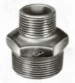 Atusa Draadverloopnippel zwart gietijzer 1" x 3/4" MM Atusa fig 245 E2450000652