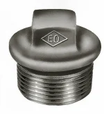 Atusa Draadstop zwart gietijzer 6/4" M Atusa fig 290 E2900000082