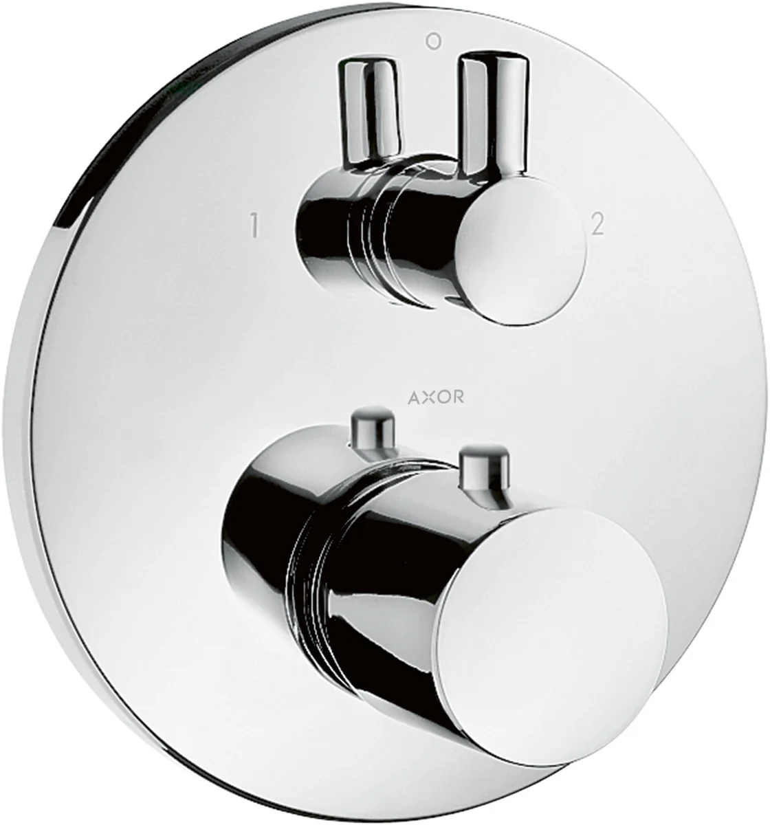 Axor Afbouwdeel inbouwmengkraan Axor Uno geschikt voor douche thermostatisch chroom 38720000