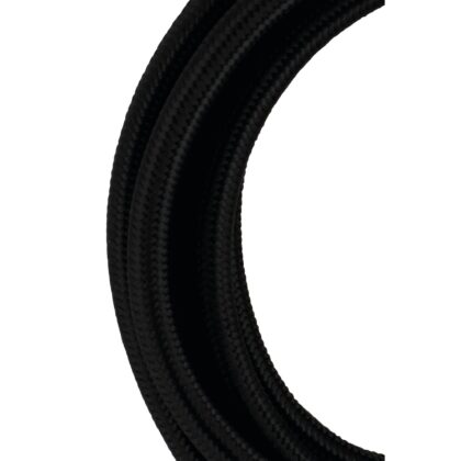 BAILEY Textielsnoer Zwart 2x0.75mm2 3 meter 2-aderig snoer 139672