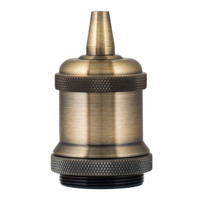 BAILEY Retro Lamphouder alu E27 Antiek Brons M10 Complete set Lamphouder Max 60W 139692